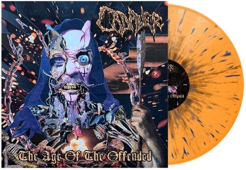 Cadaver - The Age of the Offended (Orange with Silver & Blue Splatter Vinyl)