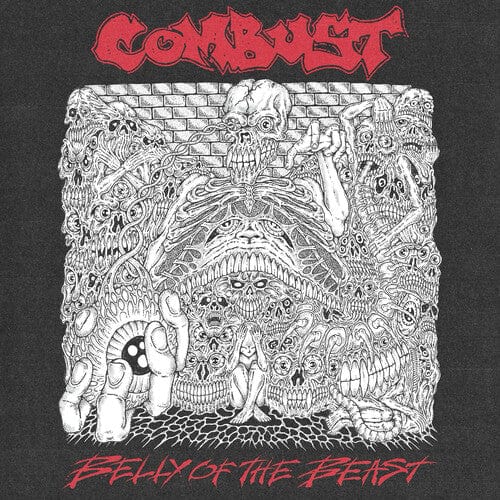 Combust - Belly of the Beast (Colored Vinyl, Cloudy Black Ice)
