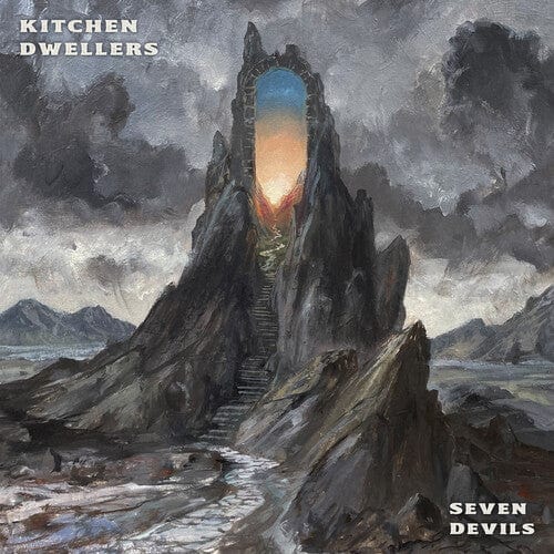 Kitchen Dwellers - Seven Devils - Blue & Orange Galaxy