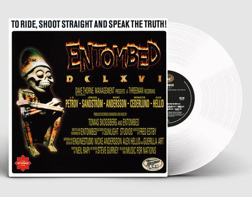 Entombed - To Ride, Shoot & Speak The Truth, White