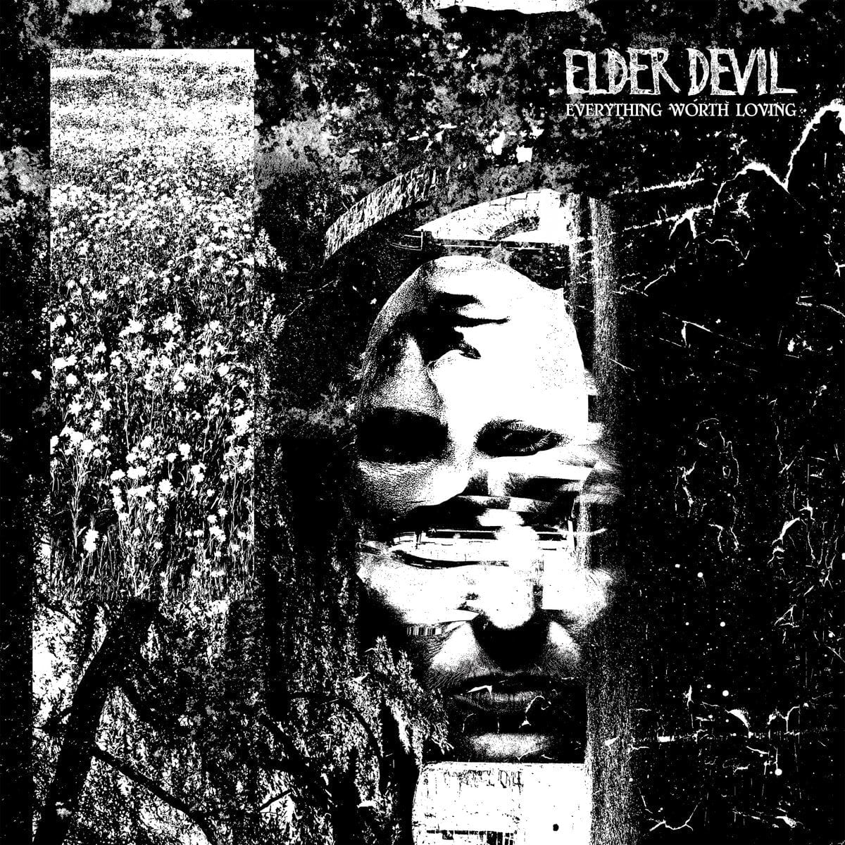 Elder Devil - Everything Worth Loving (Red Flames with Black Vinyl)