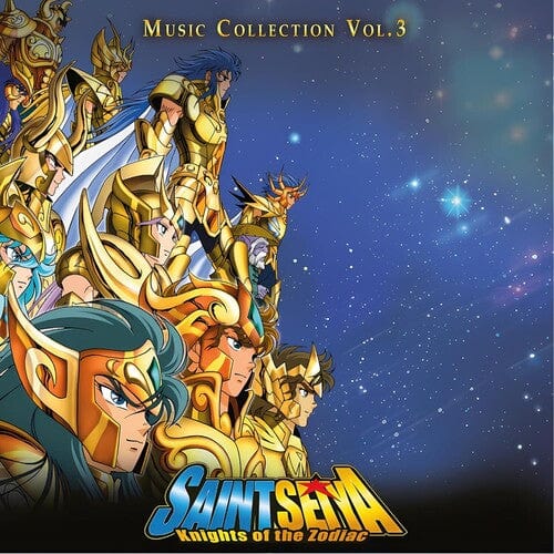 Seiji Yokoyama - Saint Seiya Vol.3 (Original Soundtrack) (Colored Vinyl, Blue, Limited Edition)