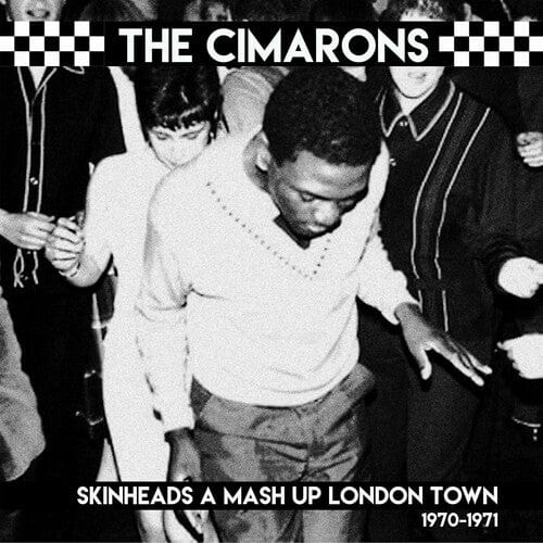Cimarons - Skinheads a Mash Up London town 1970-1971 (Black & White Splatter)