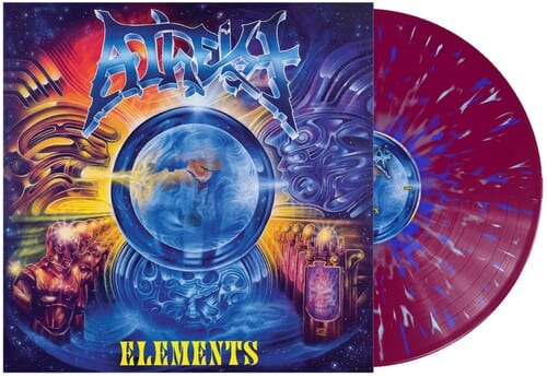 Atheist - Elements (Purple with Blue Splatter Vinyl)