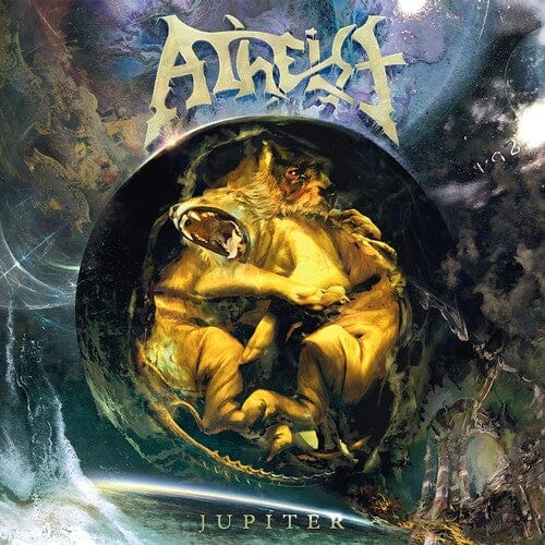 Atheist - Jupiter (Yellow with Blue & Brown Splatter Vinyl)
