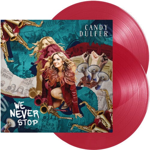 Dulfer, Candy - We Never Stop, 2Lp Red Vinyl W/  Bonus Track