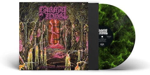Embalmed In Decay - Lime/ Black Marbled [Explicit Content] - Carnal Tomb (Parental Advisory Explicit Lyrics, Colored Vinyl, Limited Edition)