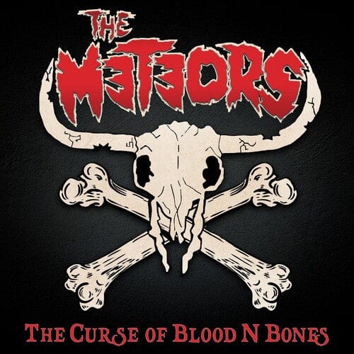 The Meteors - The Curse of Blood N Bones (Red & White Haze Vinyl)