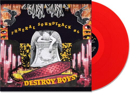 Destroy Boys - Funeral Soundtrack #4 - Transparent Red [Explicit Content] (Colored Vinyl, Red)