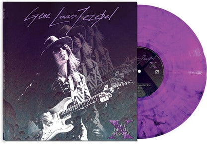 Gene Loves Jezebel - X - Love Death Sorrow - Purple Marble (Colored Vinyl, Purple)
