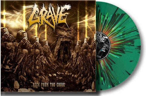 Grave - Back From The Grave - Splatter Green Vinyl [Import] (Indie Exclusive, Colored Vinyl, Green)