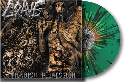 Grave - Fiendish Regression - Splatter Green Vinyl [Import] (Indie Exclusive, Colored Vinyl, Green)