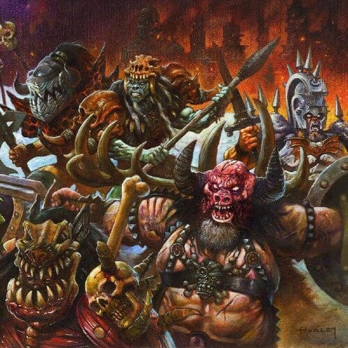 Gwar - New Dark Ages (Black/ Gold Marble Vinyl)