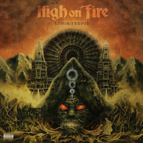 High On Fire - Luminiferous (Opaque Olive Green, Mispackaged!)