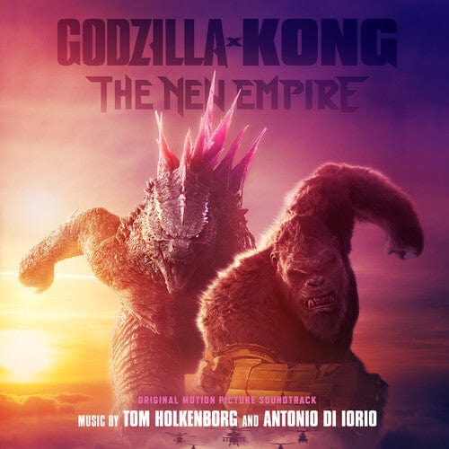 HOLKENBORG,TOM / DI LORIO,ANTONIO - Godzilla x Kong: The New Empire (Original Soundtrack) (Colored Vinyl, Pink, Blue, 180 Gram Vinyl, Gatefold LP Jacket)