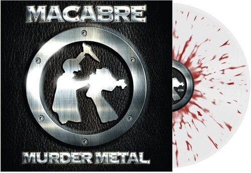 Macabre - Murder Metal, Clear W/  Red Splatter