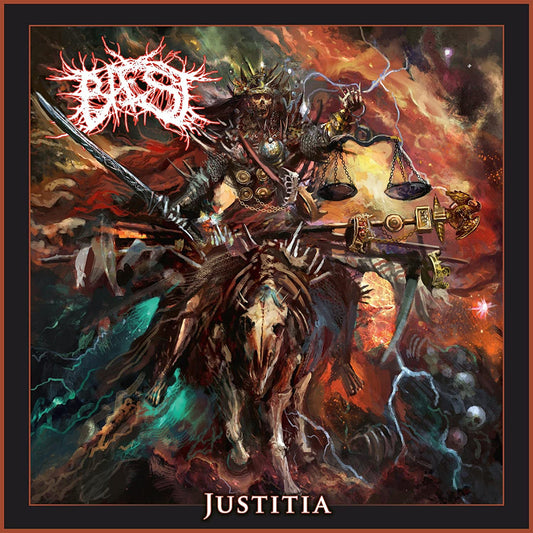 Baest - Justitia Ep (Transparent Orange-Black Marbled Vinyl + Cd) [Import]