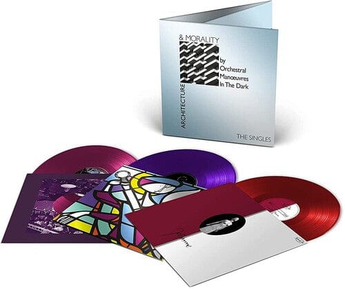 Orchestral Manoeuvres in the Dark - Architecture & Morality, The Singles - Magenta/Purple/Red Vinyl