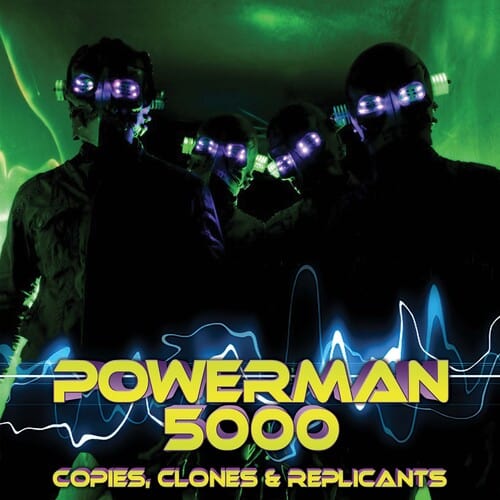 Powerman 5000 - Copies, Clones & Replicants, Green/ Black Splatter