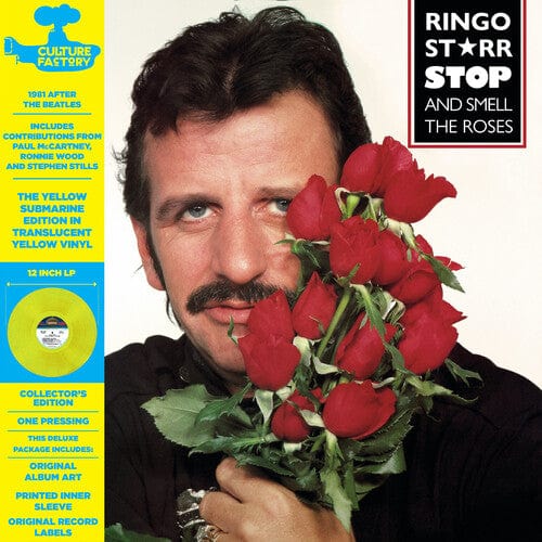 Stop and Smell the Roses: Yellow Submarine Edition - Ringo Starr (Colored Vinyl, Clear Vinyl, Limited Edition, Yellow, Reissue)