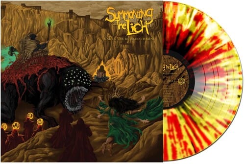 Summoning the Lich - Under The Reviled Throne (Colored Vinyl, Yellow, Black, Red, Splatter)