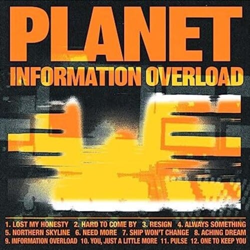 Planet - Information Overload [Orange Colored Vinyl] [Import]