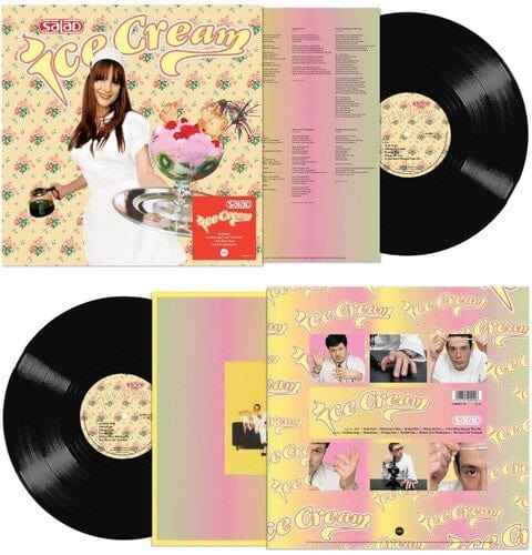 Salad - Ice Cream - 140-Gram Black Vinyl with Autographed Print [Import]